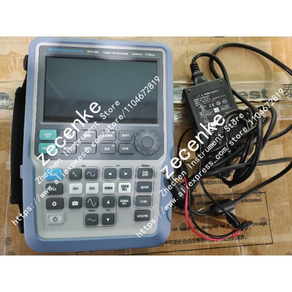 1개 중고 R&S RTH1002 휴대용 오실로스코프, RTH+B222 옵션, 대역폭 200Mhz, 샘플링 속도 5Ghz, 상태 양호 제품 이미지