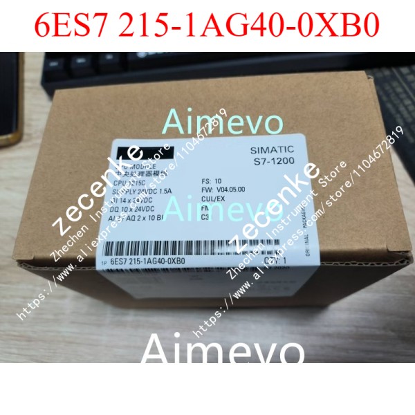 박스 내 새 제품 6ES7215-1AG40-0XB0 6ES7 모듈bda 제품 이미지