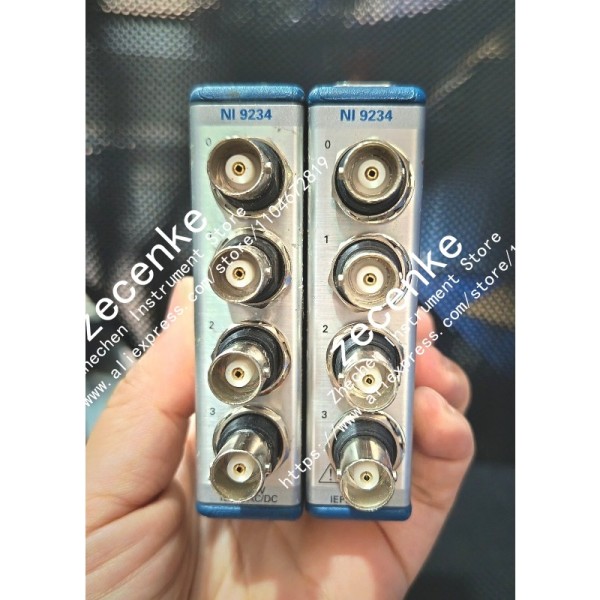 1개의 National Instruments 제품, NI 9234 입력 모듈USB-9162 포함 제품 이미지
