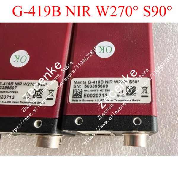 1개 AVT G-419B 근적외선 W270 ° S90 산업용 카메라 제품 이미지
