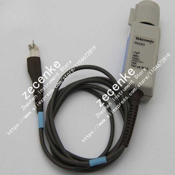1PC 중고 Tektronix P6243 1 GHz 10X 15v 오실로스코프 프로브 액세서리 포함 테스트 제품 이미지