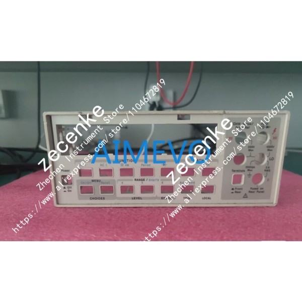 1PC Agilent 34401A 디지털 멀티미터 전면 패널 판넬 판네루 테스트 완료, 양호한 상태 제품 이미지