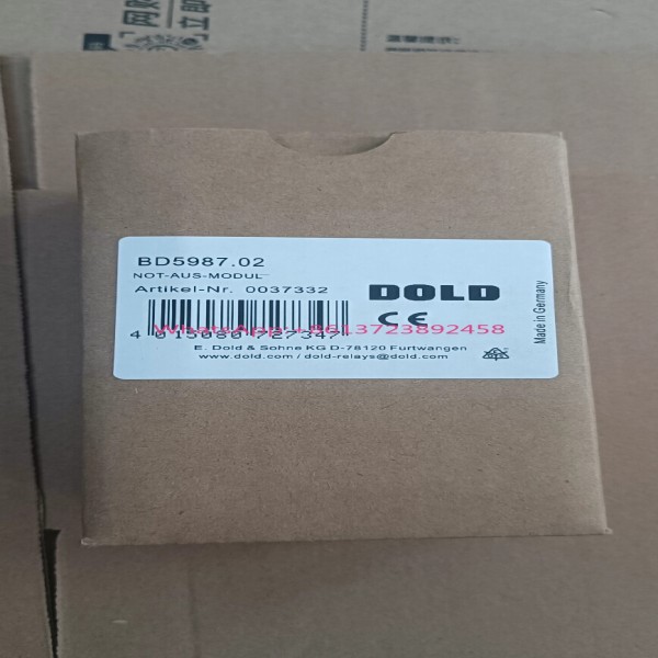 독일 Dodd 안전 릴레이 BD5987.02DC24V 고품질 제품 이미지