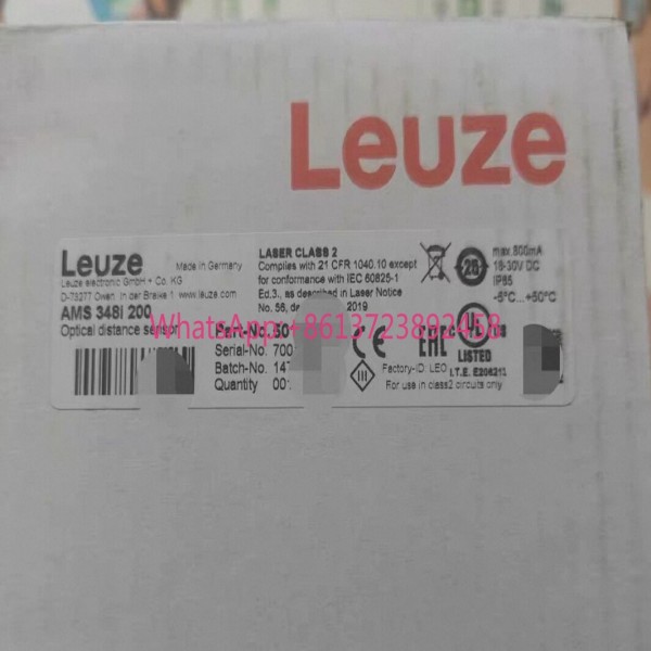 Leuze AMS 348i 200 레이저 거리측정기, 고품질 제품 이미지