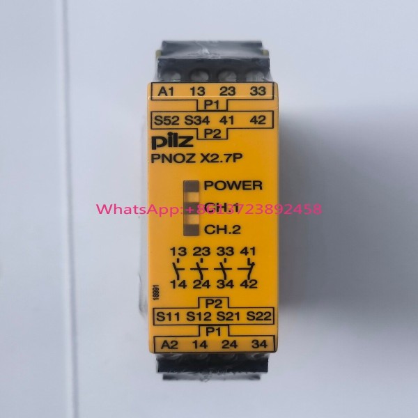 신품 PILZ Pilz 안전 릴레이 PNOZ X2.7P 모델 777305 제품 이미지