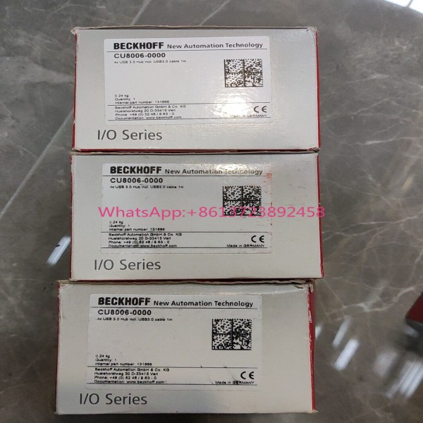 BECKHOFF CU8006-0000, USB 3.0 허브, 고품질 제품 이미지