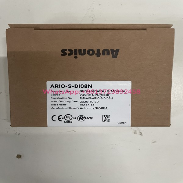 AUTONIX 원격 ARIO 모듈, ARIO-S-DI08N, 8채널, NPN 출력 제품 이미지