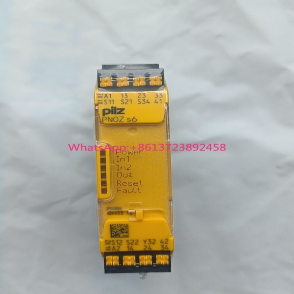 신품 Pilz PNOZ s6 안전 릴레이 모델 751106 제품 이미지