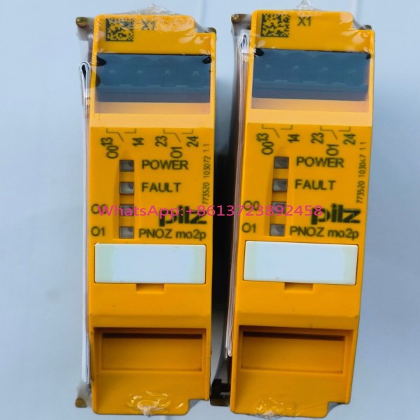 PILZ PNOZ mo2p 안전 릴레이 모델 773520 제품 이미지