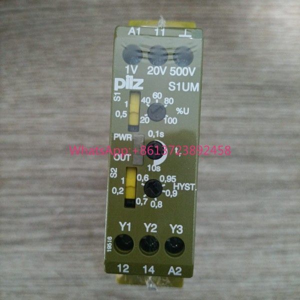 신품 PILZ S1A 안전 릴레이 품목 번호 827260 제품 이미지