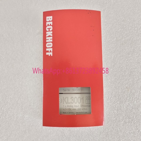 BECKHOFF KL3001 독일 벡호프 모듈, 형 제품 이미지