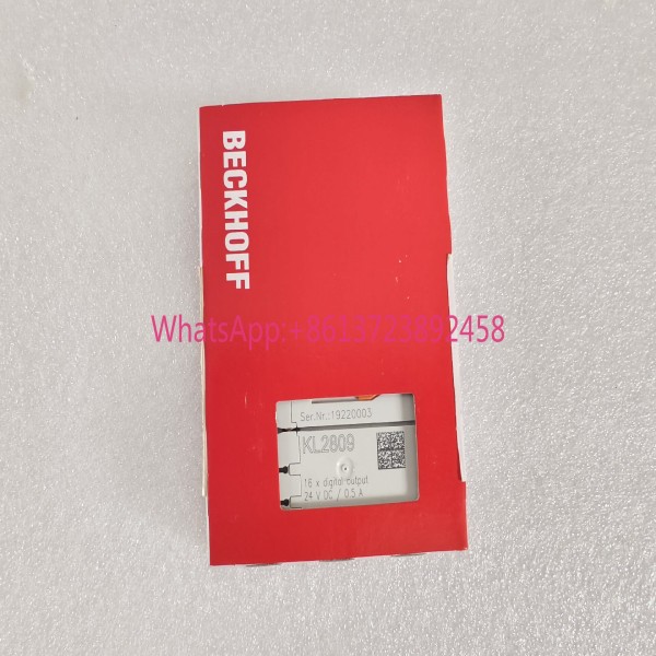 코드가 있는 BECKHOFF KL2809, 독일 Beckhoff 모듈 제품 이미지