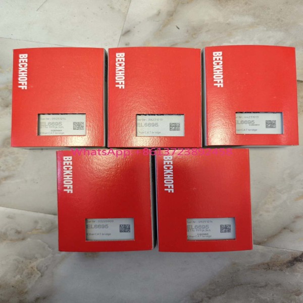 Beckhoff EL6695 EtherCAT 브리지 모듈, 새 제품이며 미개봉, 제품 이미지