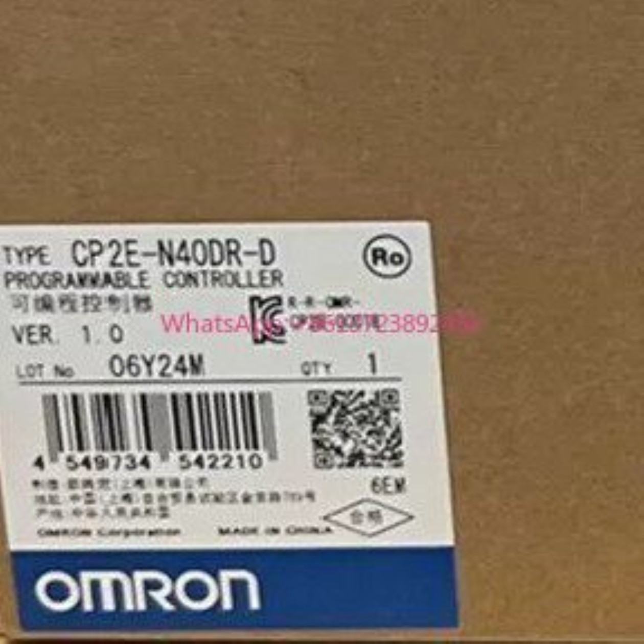 Omron CP2E-N40DR-D는 새 제품이며 제품으로 가 있습니다 제품 이미지