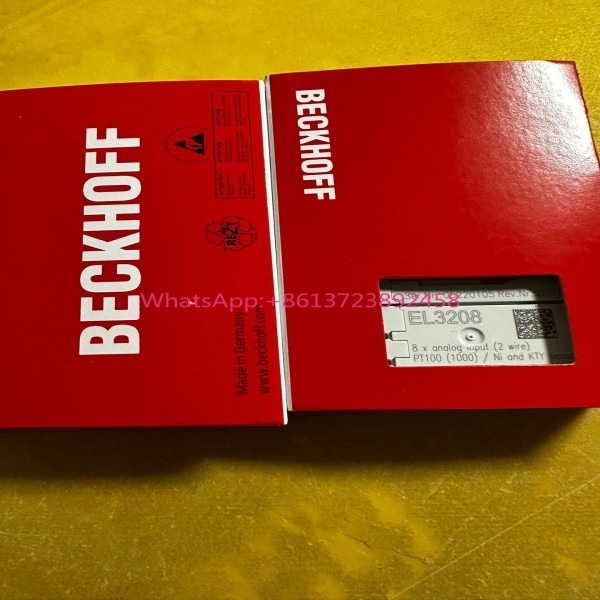 Beckhoff 모듈 EL3208은 새롭고 독창적이며 고품질입니다 제품 이미지