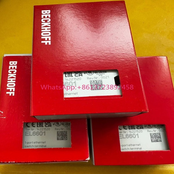 Beckhoff 모듈 EL6601 새 제품, 고품질 제품 이미지