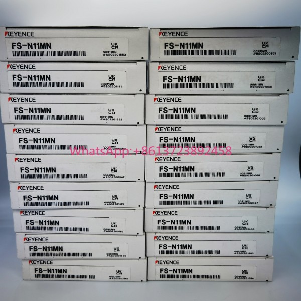 KEYENCE FS-N11MN 아날로그 광섬유 증폭기, 새 제품 제품 이미지