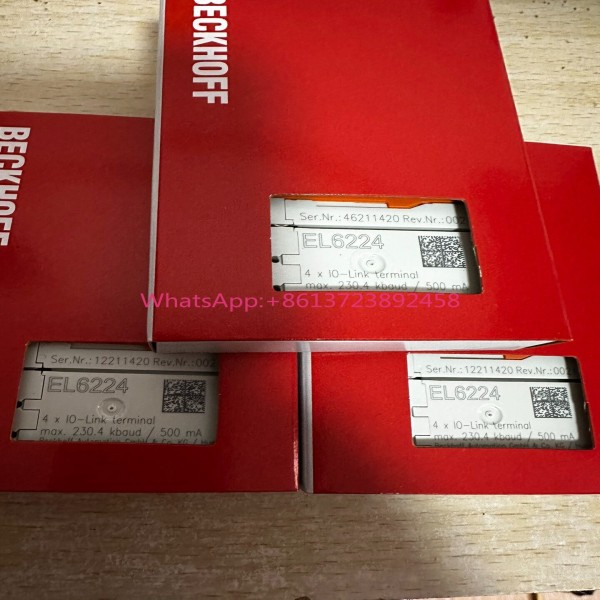 Beckhoff 모듈 EL6224는 새롭고 독창적이며 고품질입니다 제품 이미지