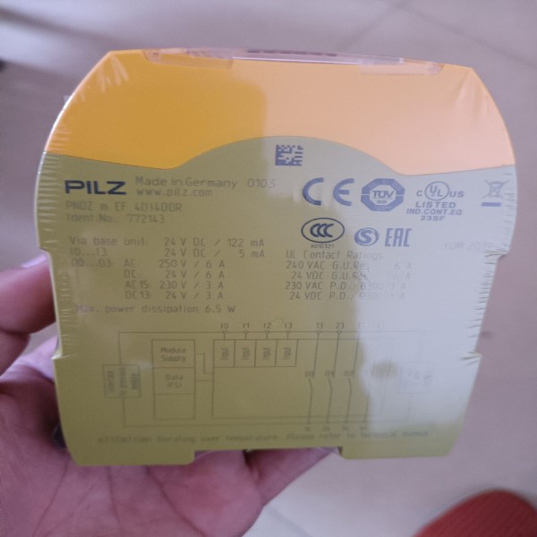 PILZ Pilz 안전 릴레이 772143 새 제품 미개봉 제품 이미지