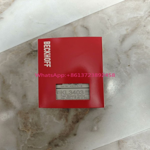 Beckhoff KL3403 모듈 새 제품, 독일산 전력 측정 종점, 최대 500V1A AC 또는 DC 제품 이미지