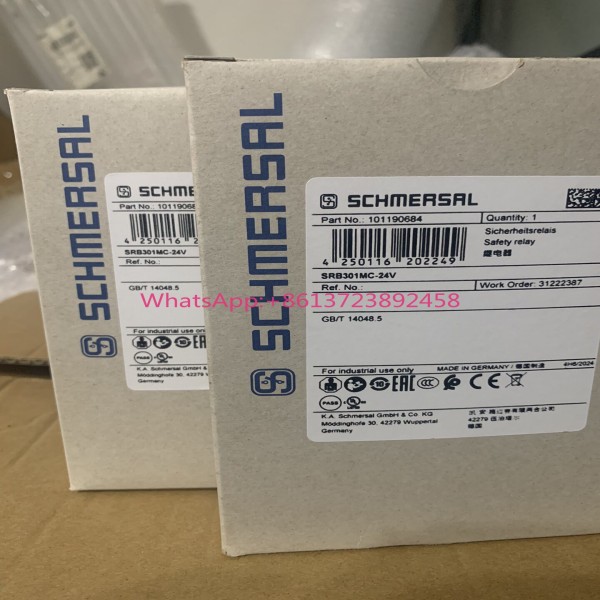 SRB301MC-24V 독일 SCHMERSAL 안전 릴레이 모델 101190684 고품질 제품 이미지