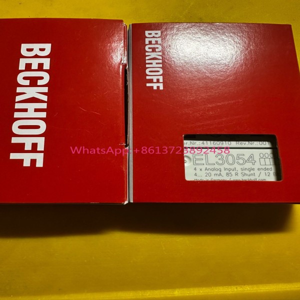Beckhoff 모듈 EL3054는 새롭고 하며 고품질입니다 제품 이미지