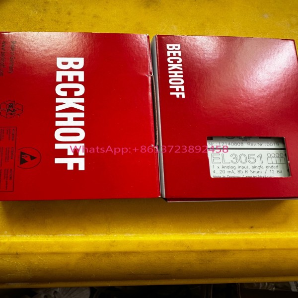 Beckhoff 모듈 EL3051은 새롭고 독창적이며 고품질입니다 제품 이미지