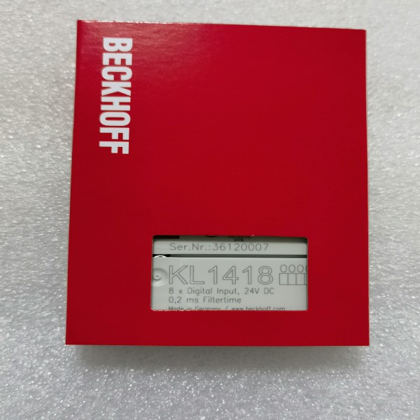 신품 Beckhoff KL1418 가 입고되었습니다, 고품질 제품 이미지