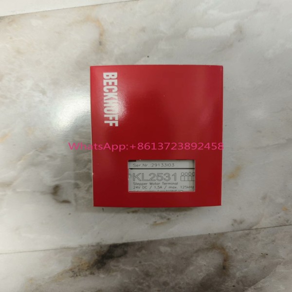 Beckhoff KL2531 스테퍼 모터 엔드 포인트, 24V DC, 1.5A 제품 이미지