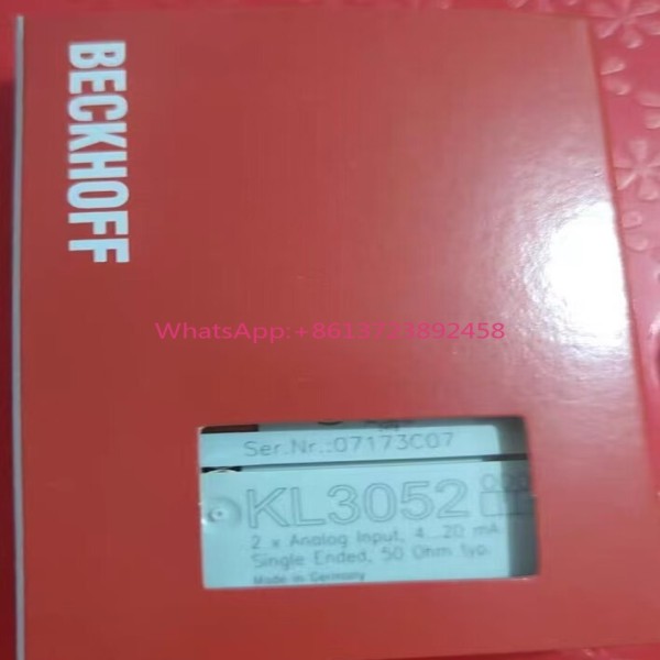 Beckhoff 모듈 KL3052는 새롭고 독창적이며 고품질입니다 제품 이미지