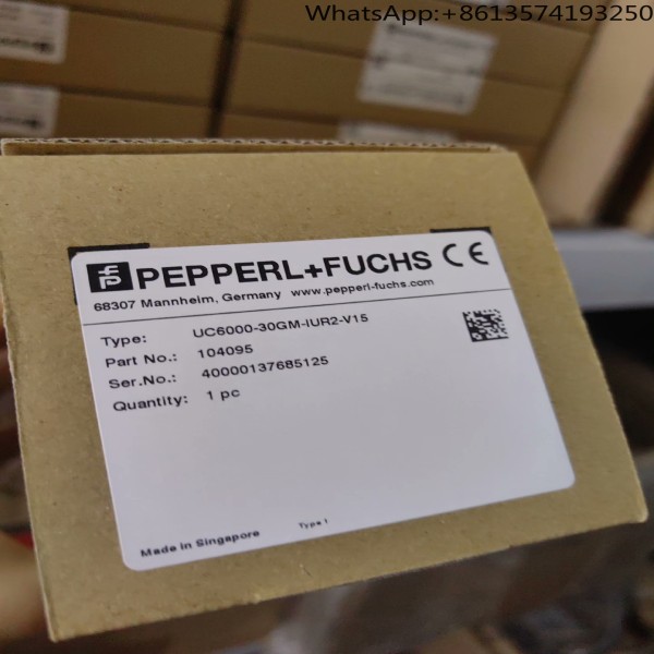 Pepperl + UC6000-30GM-IUR2-V15 제품 이미지