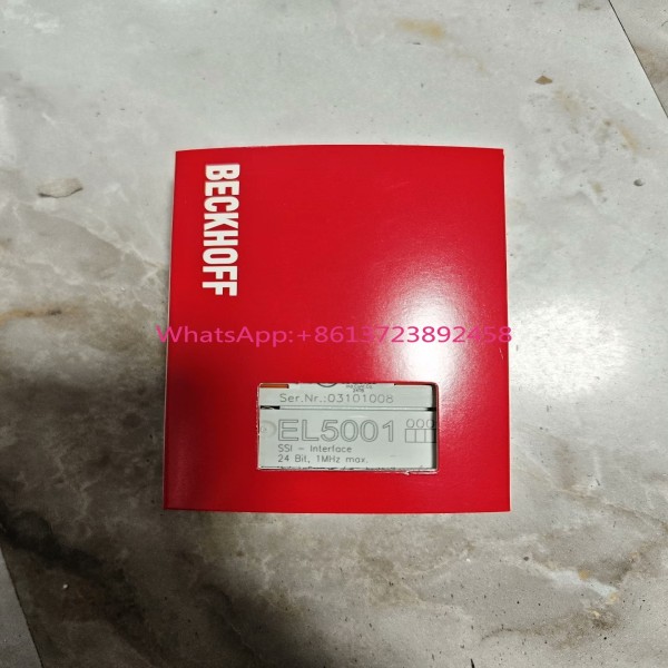 베케호프 EL5001 SSI 인터페이스 모듈, 24비트, 1MHz, . 제품 이미지