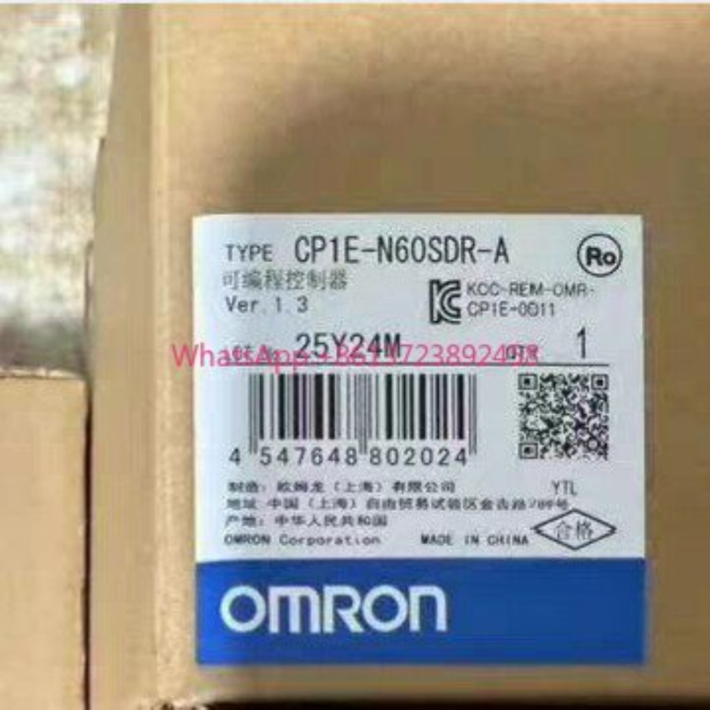 OMRON CP1E-N60SDR-A는 새 제품으로 가 있습니다 제품 이미지