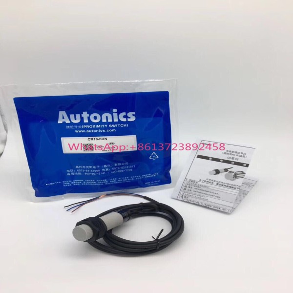 Autonix 정전식 근접 스위치, CR18-8DN, 직경 18mm, 감지 거리 NPN 상시 개방형 제품 이미지