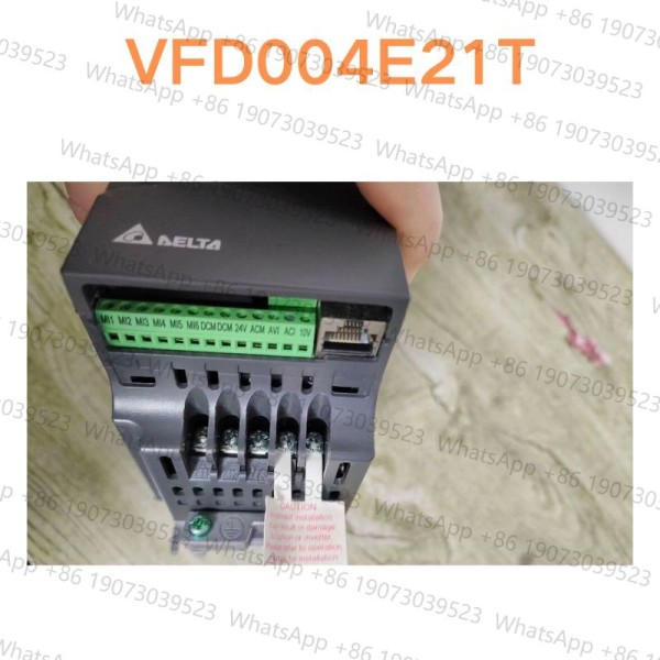 중고 테스트 OK VFD004E21T 주파수 변환기 제품 이미지