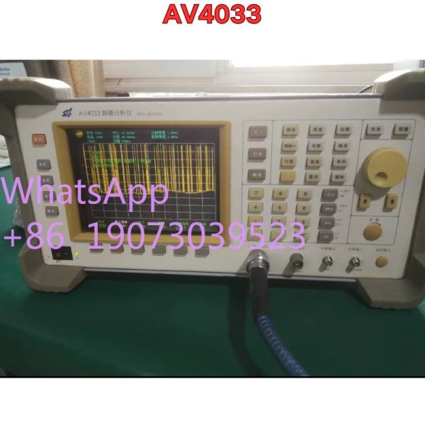 중고 AV4033 스펙트럼 분석기 26.5GHz 기능 테스트는 정상입니다 제품 이미지