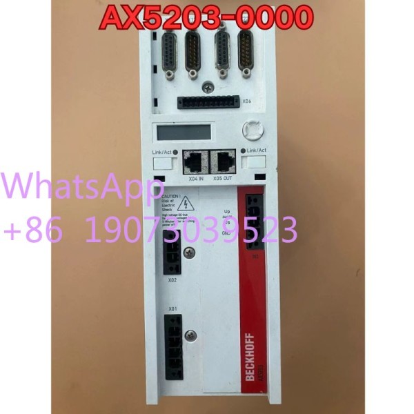 중고 AX5203-0000 서보 드라이브는 상태입니다 제품 이미지