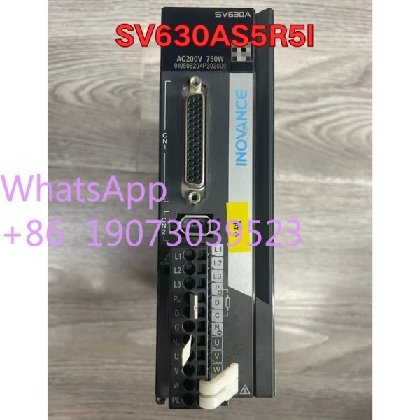 중고 SV630AS5R5I 서보 드라이브는 상태입니다. 제품 이미지