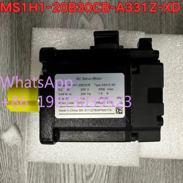 신품 서보 모터 MS1H1-20B30CB-A331Z-XD 제품 이미지