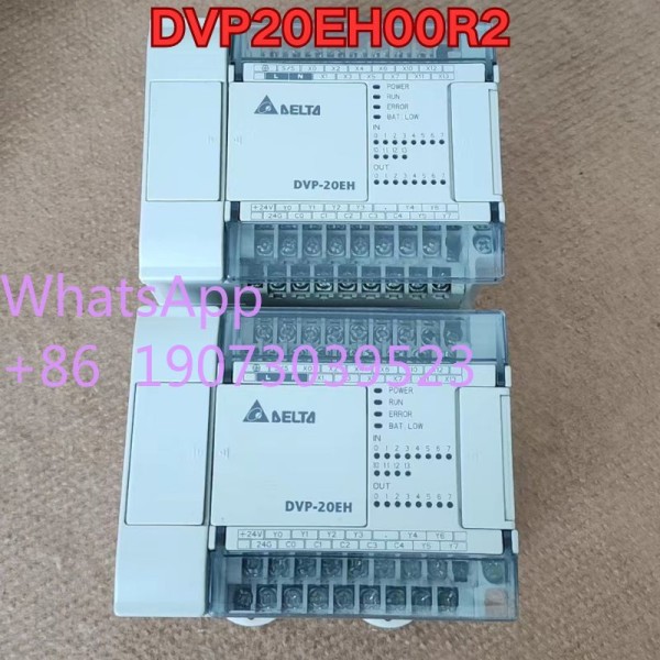 중고 PLC 모듈 DVP20EH00R2 기능 테스트는 정상입니다 제품 이미지