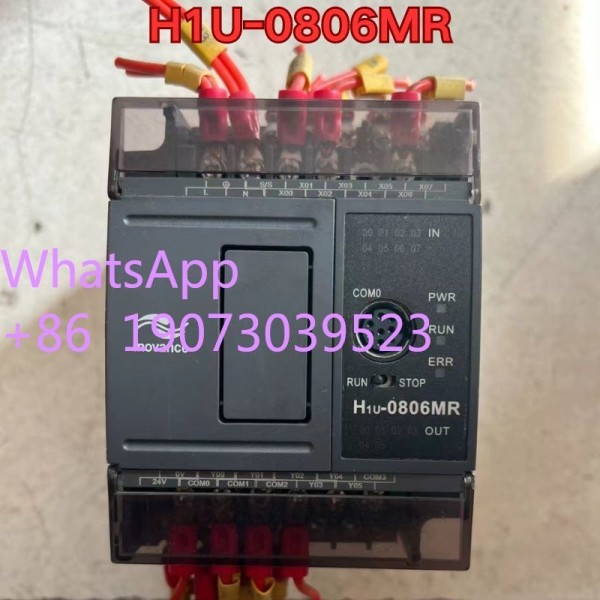 중고 PLC 모듈 H1U-0806MR은 정상적으로 작동합니다. 제품 이미지