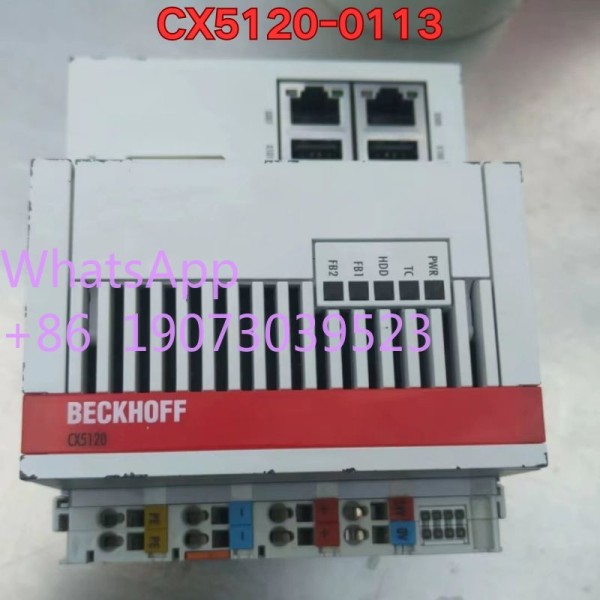 중고 PLC 모듈 CX5120-0113 기능 테스트는 정상입니다 제품 이미지
