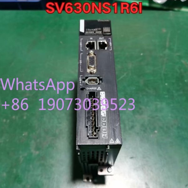 상태의 중고 SV630NS1R6I 서보 드라이브 제품 이미지