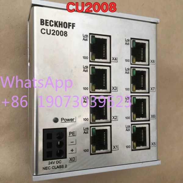 중고 Beckhoff 모듈 CU2008 기능 테스트는 정상입니다. 제품 이미지