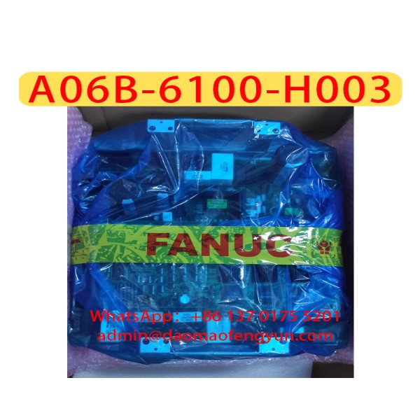 A06B-6100-H003 신품 CNC 시스템 로봇 드라이브 서보 증폭기, A06B 6100 H003, 제품 이미지
