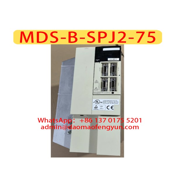MDS-B-SPJ2-75 중고 서보 드라이브, MDS B SPJ2 75, 제품 이미지