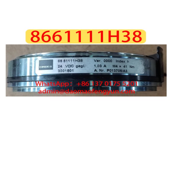 8661111H38 중고 86 41Nm 브레이크서보 모터 테스트 완료 제품 이미지