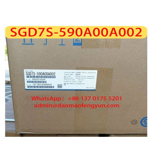 SGD7S-590A00A002 신품 서보 드라이브, SGD7S 제품 이미지