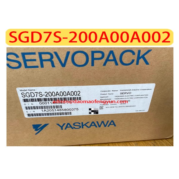 SGD7S-200A00A002 신품 서보 드라이브, SGD7S 상품 이미지