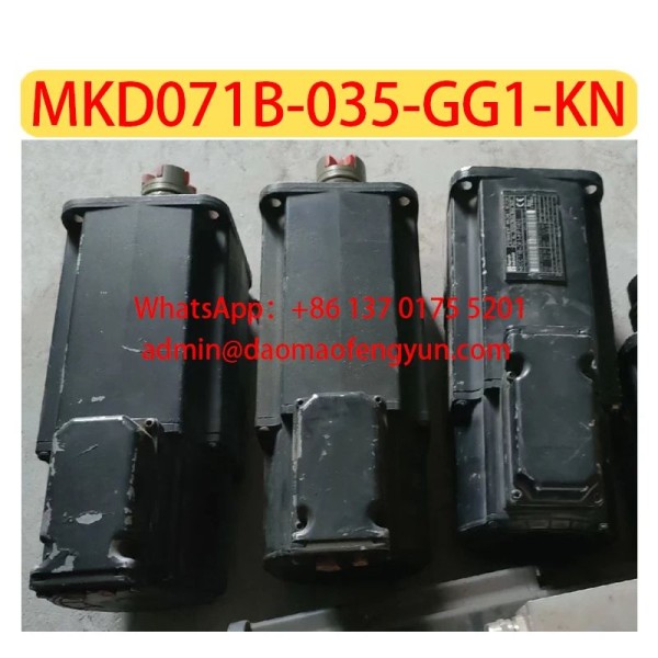 MKD071B-035-GG1-KN 중고 서보 모터, 테스트 완료됨 제품 이미지